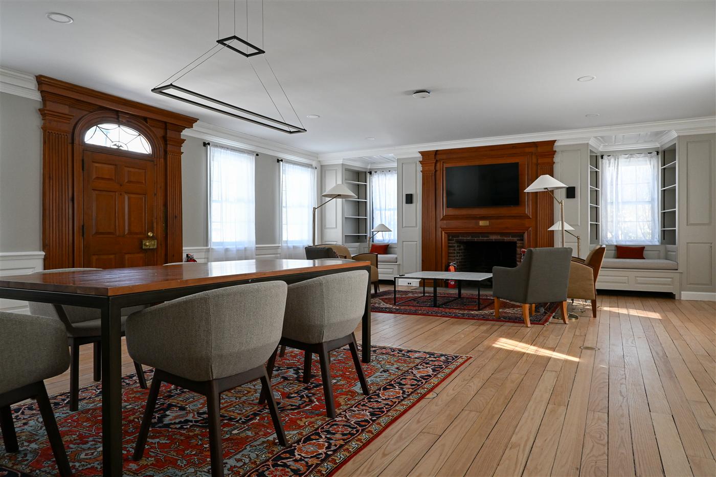 Commercial space interior